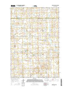 New Salem NW North Dakota Current topographic map, 1:24000 scale, 7.5 X 7.5 Minute, Year 2014