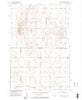 Newark NW North Dakota Historical topographic map, 1:24000 scale, 7.5 X 7.5 Minute, Year 1956