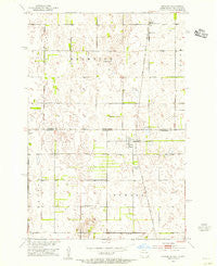 Newark South Dakota Historical topographic map, 1:24000 scale, 7.5 X 7.5 Minute, Year 1953