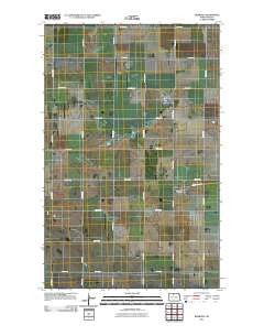 Newburg North Dakota Historical topographic map, 1:24000 scale, 7.5 X 7.5 Minute, Year 2011