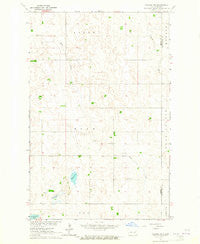 Niagara SW North Dakota Historical topographic map, 1:24000 scale, 7.5 X 7.5 Minute, Year 1963