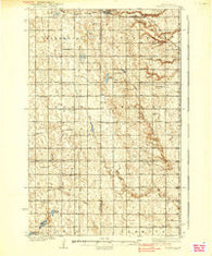 Niagara North Dakota Historical topographic map, 1:62500 scale, 15 X 15 Minute, Year 1939