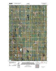 Niagara SW North Dakota Historical topographic map, 1:24000 scale, 7.5 X 7.5 Minute, Year 2011