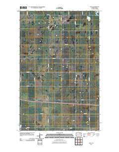 Niles North Dakota Historical topographic map, 1:24000 scale, 7.5 X 7.5 Minute, Year 2011