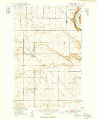 Niobe North Dakota Historical topographic map, 1:24000 scale, 7.5 X 7.5 Minute, Year 1949