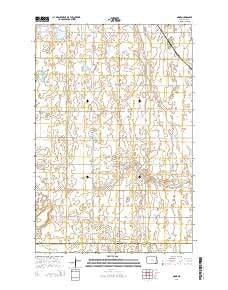 Nome North Dakota Current topographic map, 1:24000 scale, 7.5 X 7.5 Minute, Year 2014