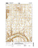 Nome SE North Dakota Current topographic map, 1:24000 scale, 7.5 X 7.5 Minute, Year 2014