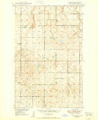 Noonan SE North Dakota Historical topographic map, 1:24000 scale, 7.5 X 7.5 Minute, Year 1949
