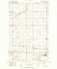 Noonan North Dakota Historical topographic map, 1:24000 scale, 7.5 X 7.5 Minute, Year 1947