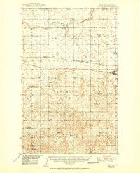Noonan North Dakota Historical topographic map, 1:62500 scale, 15 X 15 Minute, Year 1950