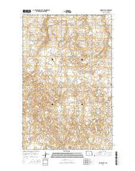 Noonan SE North Dakota Current topographic map, 1:24000 scale, 7.5 X 7.5 Minute, Year 2014