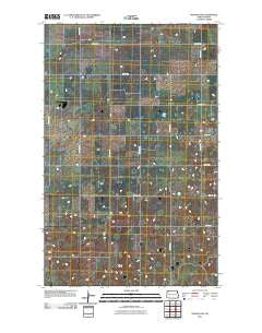Noonan SW North Dakota Historical topographic map, 1:24000 scale, 7.5 X 7.5 Minute, Year 2011