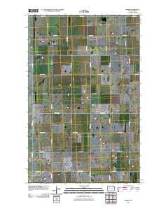 Norma North Dakota Historical topographic map, 1:24000 scale, 7.5 X 7.5 Minute, Year 2011