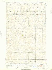 Norma North Dakota Historical topographic map, 1:24000 scale, 7.5 X 7.5 Minute, Year 1948