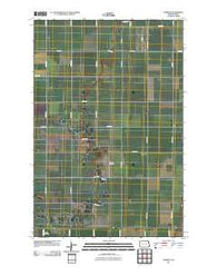 Norman North Dakota Historical topographic map, 1:24000 scale, 7.5 X 7.5 Minute, Year 2011