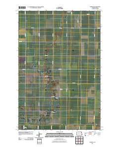 Norman North Dakota Historical topographic map, 1:24000 scale, 7.5 X 7.5 Minute, Year 2011
