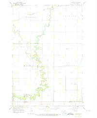 Norman North Dakota Historical topographic map, 1:24000 scale, 7.5 X 7.5 Minute, Year 1959