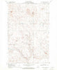 North Star Butte North Dakota Historical topographic map, 1:24000 scale, 7.5 X 7.5 Minute, Year 1969