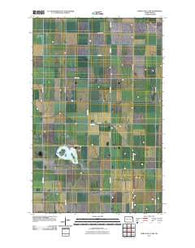 North Salt Lake North Dakota Historical topographic map, 1:24000 scale, 7.5 X 7.5 Minute, Year 2011