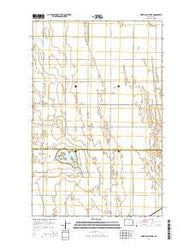 North Salt Lake North Dakota Current topographic map, 1:24000 scale, 7.5 X 7.5 Minute, Year 2014