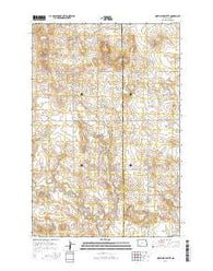 North Star Butte North Dakota Current topographic map, 1:24000 scale, 7.5 X 7.5 Minute, Year 2014