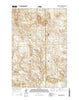 North Star Butte North Dakota Current topographic map, 1:24000 scale, 7.5 X 7.5 Minute, Year 2014