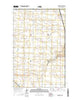 Northgate North Dakota Current topographic map, 1:24000 scale, 7.5 X 7.5 Minute, Year 2014