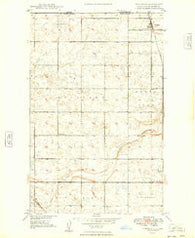 Northgate North Dakota Historical topographic map, 1:24000 scale, 7.5 X 7.5 Minute, Year 1949