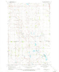 Northwood NW North Dakota Historical topographic map, 1:24000 scale, 7.5 X 7.5 Minute, Year 1970