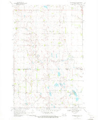 Northwood NW North Dakota Historical topographic map, 1:24000 scale, 7.5 X 7.5 Minute, Year 1970