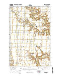 Northwood SE North Dakota Current topographic map, 1:24000 scale, 7.5 X 7.5 Minute, Year 2014