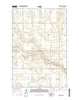 Nortonville North Dakota Current topographic map, 1:24000 scale, 7.5 X 7.5 Minute, Year 2014