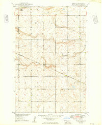 Norwich North Dakota Historical topographic map, 1:24000 scale, 7.5 X 7.5 Minute, Year 1949