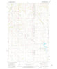 Odland Dam North Dakota Historical topographic map, 1:24000 scale, 7.5 X 7.5 Minute, Year 1974