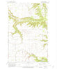Olga North Dakota Historical topographic map, 1:24000 scale, 7.5 X 7.5 Minute, Year 1972