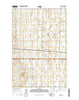 Oriska North Dakota Current topographic map, 1:24000 scale, 7.5 X 7.5 Minute, Year 2014