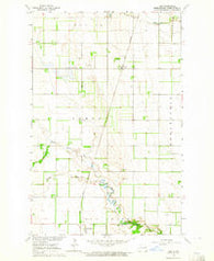 Orr North Dakota Historical topographic map, 1:24000 scale, 7.5 X 7.5 Minute, Year 1963