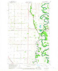 Oslo Minnesota Historical topographic map, 1:24000 scale, 7.5 X 7.5 Minute, Year 1966