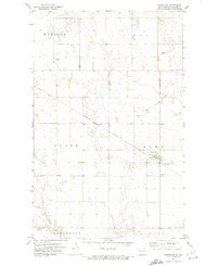Osnabrock North Dakota Historical topographic map, 1:24000 scale, 7.5 X 7.5 Minute, Year 1972