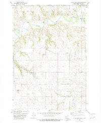 Otter Creek West North Dakota Historical topographic map, 1:24000 scale, 7.5 X 7.5 Minute, Year 1980