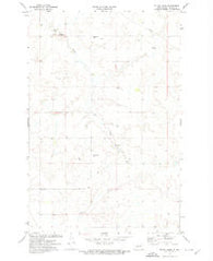 Otter Creek North Dakota Historical topographic map, 1:24000 scale, 7.5 X 7.5 Minute, Year 1972