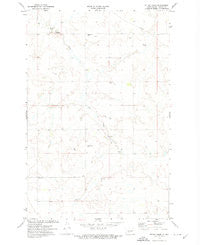 Otter Creek North Dakota Historical topographic map, 1:24000 scale, 7.5 X 7.5 Minute, Year 1972