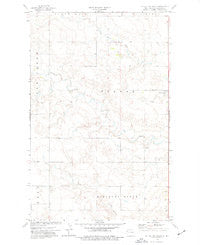 Otter Tail Creek North Dakota Historical topographic map, 1:24000 scale, 7.5 X 7.5 Minute, Year 1974