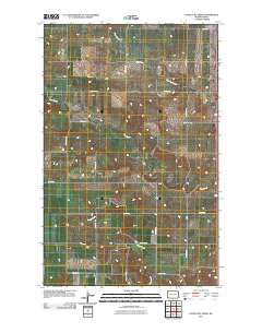 Otter Tail Creek North Dakota Historical topographic map, 1:24000 scale, 7.5 X 7.5 Minute, Year 2011