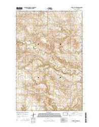 Otter Tail Creek North Dakota Current topographic map, 1:24000 scale, 7.5 X 7.5 Minute, Year 2014