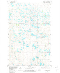 Palermo NE North Dakota Historical topographic map, 1:24000 scale, 7.5 X 7.5 Minute, Year 1981