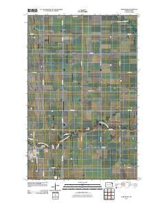 Park River North Dakota Historical topographic map, 1:24000 scale, 7.5 X 7.5 Minute, Year 2011