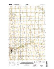 Park River North Dakota Current topographic map, 1:24000 scale, 7.5 X 7.5 Minute, Year 2014