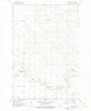 Parks Hills North Dakota Historical topographic map, 1:24000 scale, 7.5 X 7.5 Minute, Year 1972