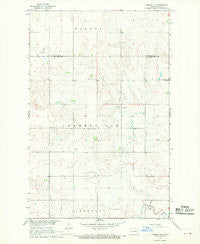 Parshall SE North Dakota Historical topographic map, 1:24000 scale, 7.5 X 7.5 Minute, Year 1967